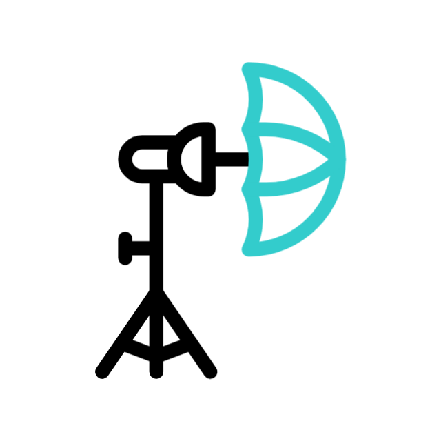 Icone animée parapluie